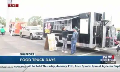 LIVE: Food Trucks roll in for the first Mama Ain't Cooking - Food Truck Days event in Gulfport