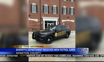 Winston County Sheriff's Department receives new patrol cars
