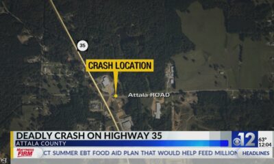 One killed in crash on Highway 35 in Attala County