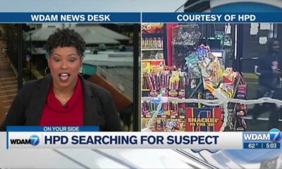 Hattiesburg police asking for public's help in identifying vehicle burglar