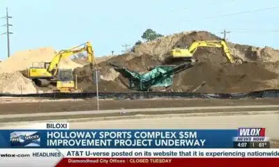 A.J. Holloway Sports Complex improvement project underway