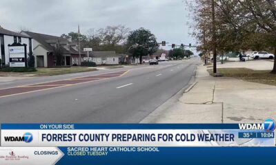 Forrest County preparing for cold weather