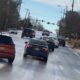 Icy roads make morning commute treacherous
