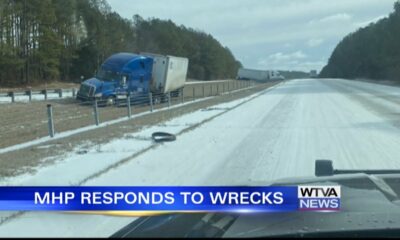 Roads remain hazardous across much of Mississippi