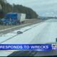 Roads remain hazardous across much of Mississippi