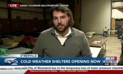 LIVE: South Mississippi cold weather shelters opening now