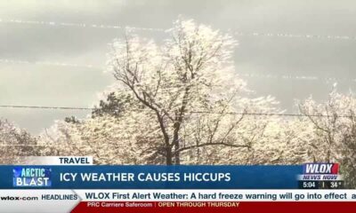 Rain, arctic blast make for icy moments on South Mississippi roadways