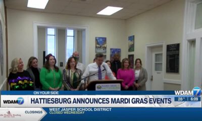 Hattiesburg announces Mardi Gras events