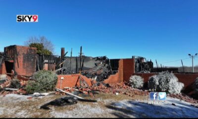 Fire destroyed church in in Tupelo Wednesday morning
