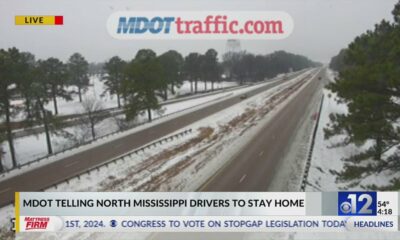 Travel not advised in North Mississippi due to ‘significant’ icing