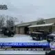 Roof collapses at towing company in New Albany