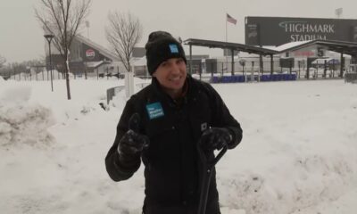 Bills' Highmark Stadium Gets 30 Inches of Snow Ahead of Playoff Game vs. Chiefs