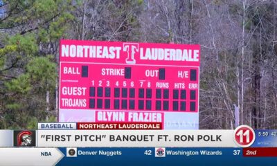 Northeast Trojans Baseball team to host a "First Pitch Banquet" ft. Ron Polk