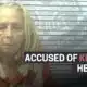 Mother, 66, accused of murdering son, hiding body in container behind false wall