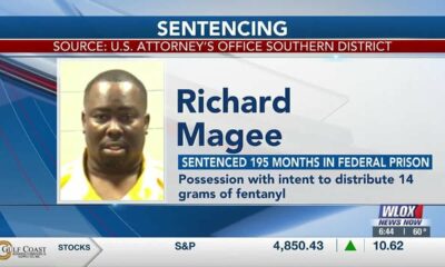 Moss Point man sentenced to over 16 years for possession with intent to distribute fentanyl