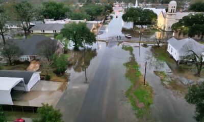 RAW VIDEO: Drone Footage of Louisiana Flooding