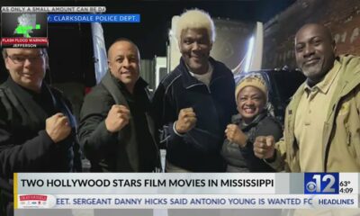 Two Hollywood stars film movies in Mississippi