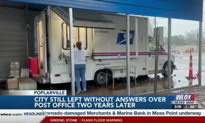 Poplarville still without answers on post office building two years later