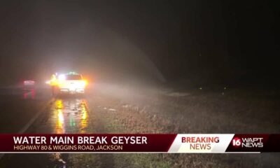 water main break geyser