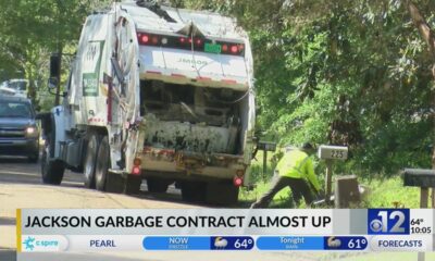 Jackson's garbage contract almost up