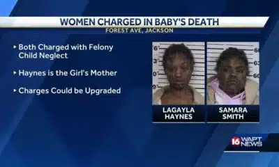 Mother, aunt arrested in baby death