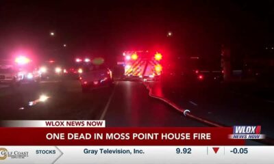 House fire in Moss Point leaves one dead, one trapped