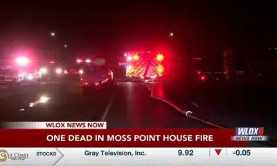 House fire in Moss Point leaves one dead, one trapped