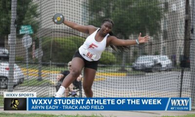 Introducing our WXXV Student-Athlete of the Week, D'Iberville discus and shot put thrower Aryn Eady