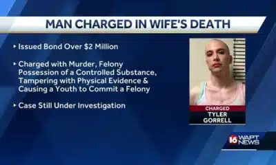 Man Charged in Wife's Death