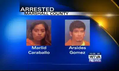 Marshall County Sheriff's Office identifies pair arrested following discovery of baby behind