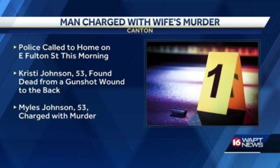Canton man accused of killing his wife