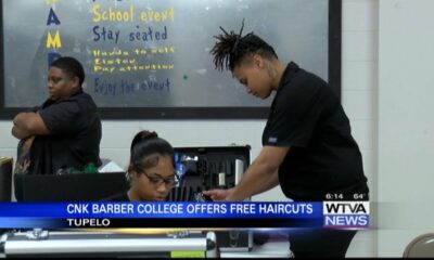 CNK Barber College offers free haircuts