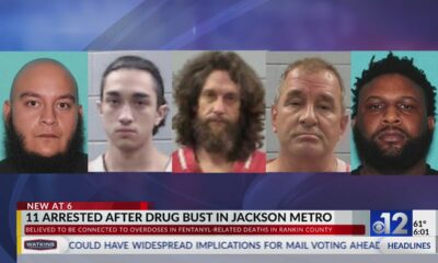 11 arrested after drug bust in Jackson metro area