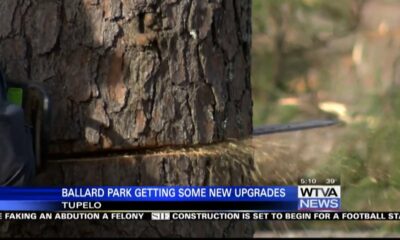 Ballard Park in Tupelo is receiving some upgrades