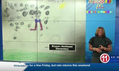 Friday's Storm Team 11 Kid is Bryson