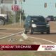 Chase ends in Brandon with suspect's death