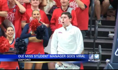 Ole Miss student manager goes viral after Mississippi State, Ole Miss game