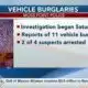 Moss Point PD investigating auto burglaries, searching for suspects