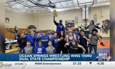 WRESTLING: Ocean Springs wins third-straight Dual state title