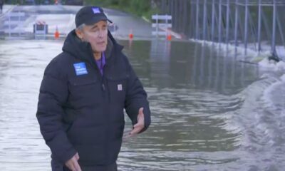 Weather Channel Meteorologist Mike Seidel on Flooded San Diego River