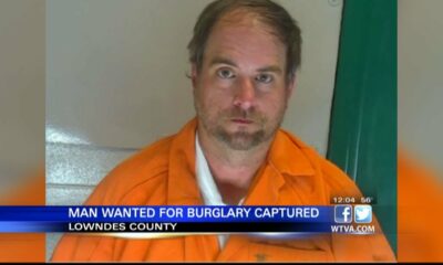 Lowndes County burglary suspect captured