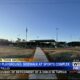 A new sidewalk has been added to the new playground in Saltillo