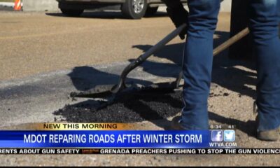 MDOT crews fixing roads following winter storm
