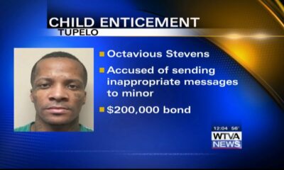 Child enticement suspect arrested in Tupelo