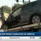 Single-vehicle crash closes part of Highway 90 in Biloxi, damages water main
