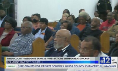 Hinds County residents voice frustrations with garbage pickup