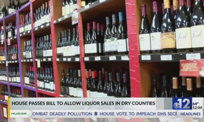 Mississippi House votes to allow liquor sales in small towns