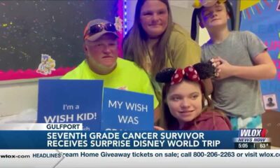 Make-A-Wish Foundation surprises seventh grade cancer survivor with Disney World trip