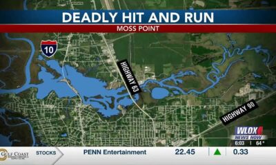 One arrested for leaving the scene of a deadly crash in Moss Point, police say