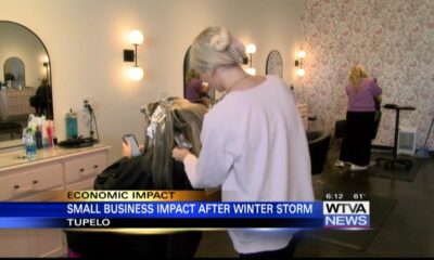 Small businesses impacted by winter storm in Tupelo